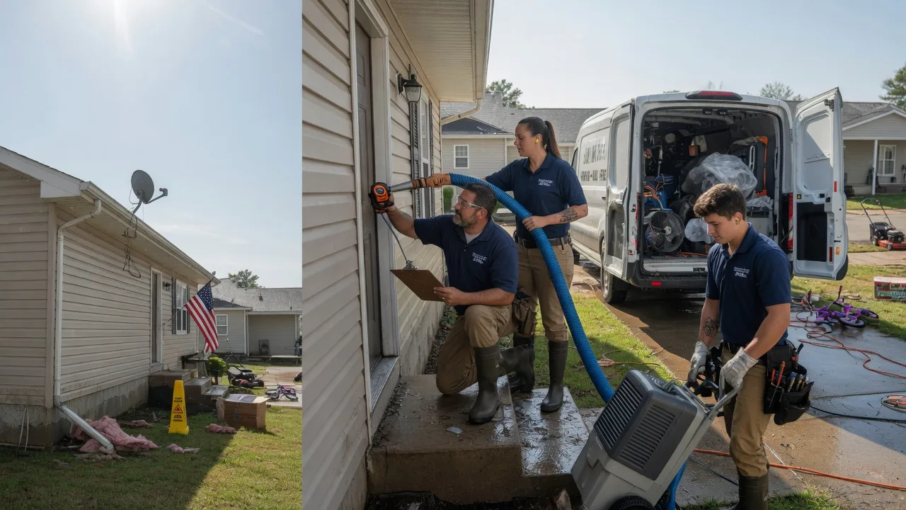 Ceiling Water Damage Restoration in Harrisburg, NE near me